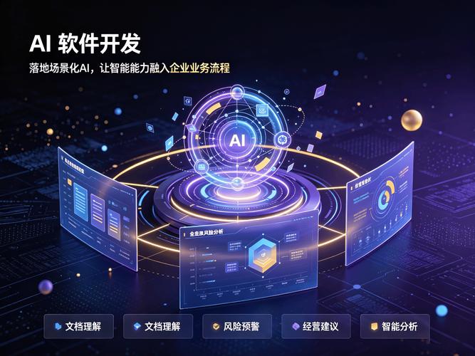 落地场景化 让人工智能融入企业真实业务流程的AI应用软件开发之道